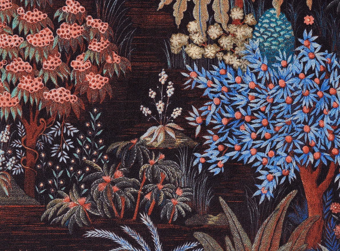 Jardin du Palais Broadloom Carpet by Pierre Frey in Nuit (FT301001)