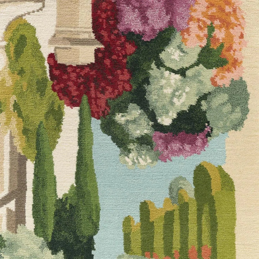 Jardin Extraordinaire Rug by Pierre Frey in Lichen (FT471001)