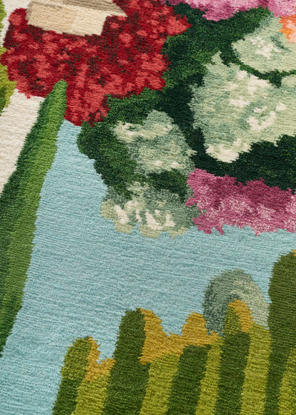 Jardin Extraordinaire Rug by Pierre Frey shown in a room setting (view 2)