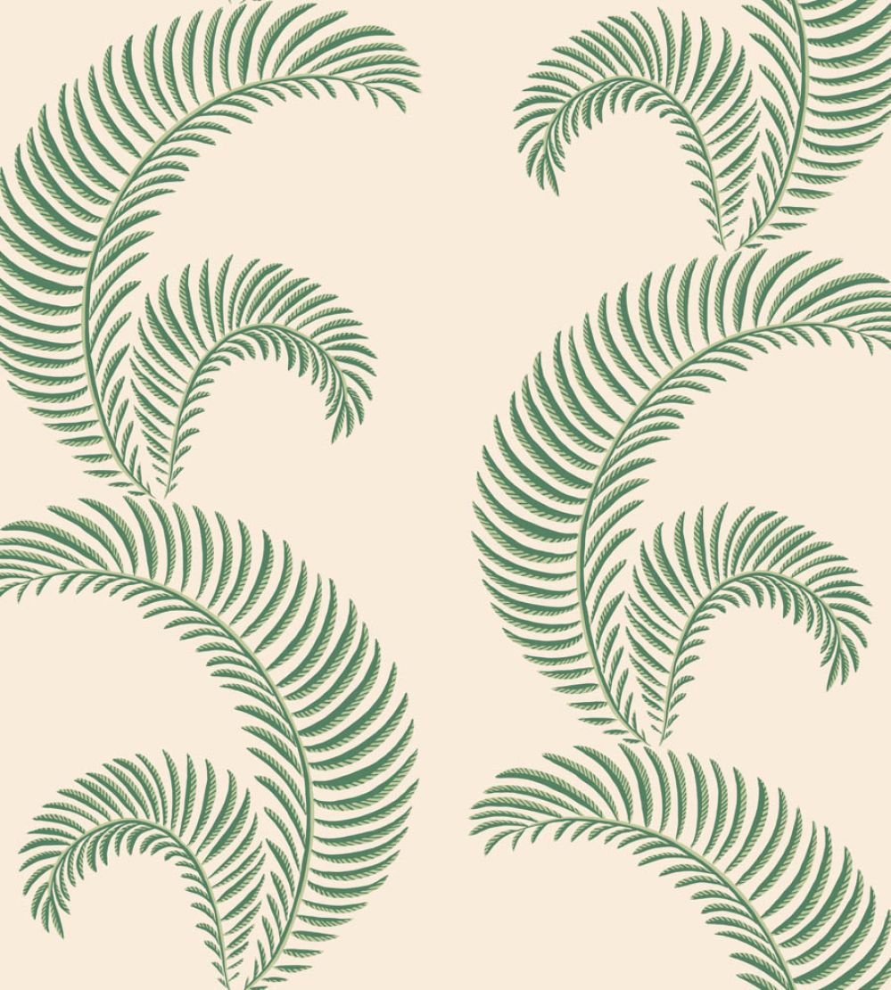 Jasmine Wallpaper by Sandberg Garden Green