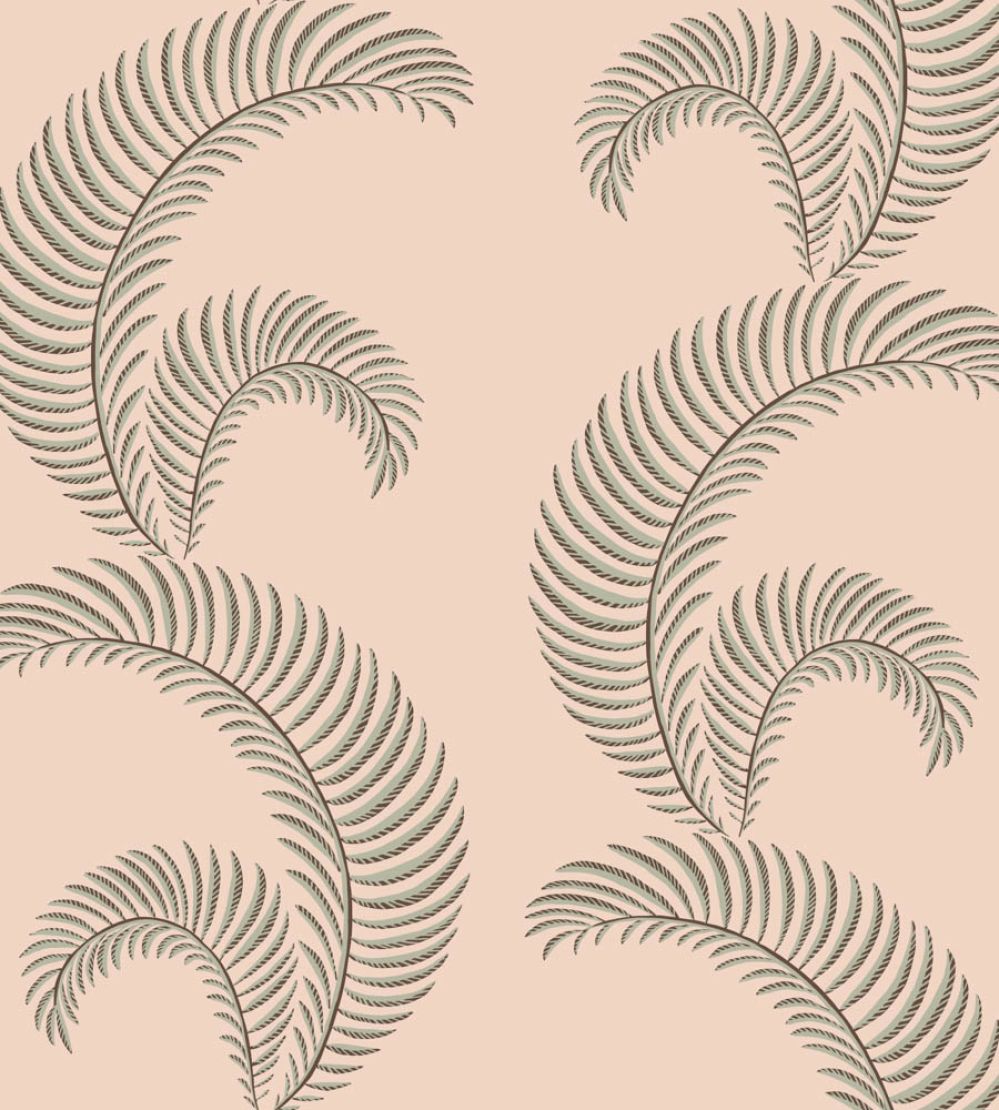 Jasmine Wallpaper by Sandberg Pink