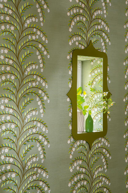 Jasmine Wallpaper by Pierre Frey shown in a room setting (view 2)