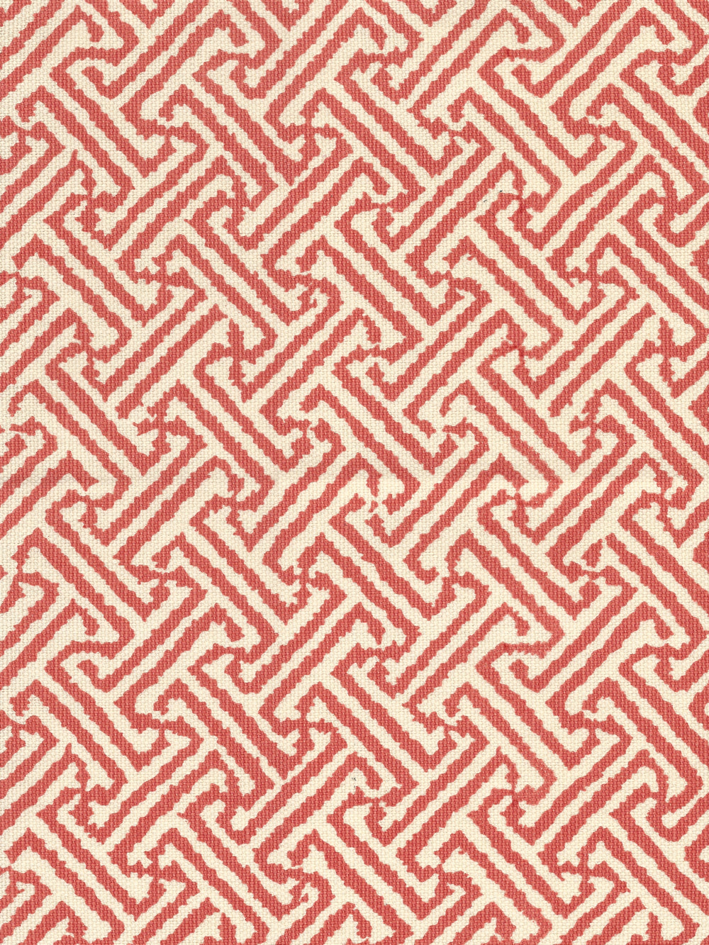 Java Java New Shrimp on Tinted Linen Cotton fabric by China Seas