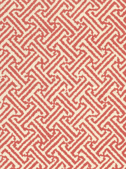 Java Java New Shrimp on Tinted Linen Cotton fabric by China Seas