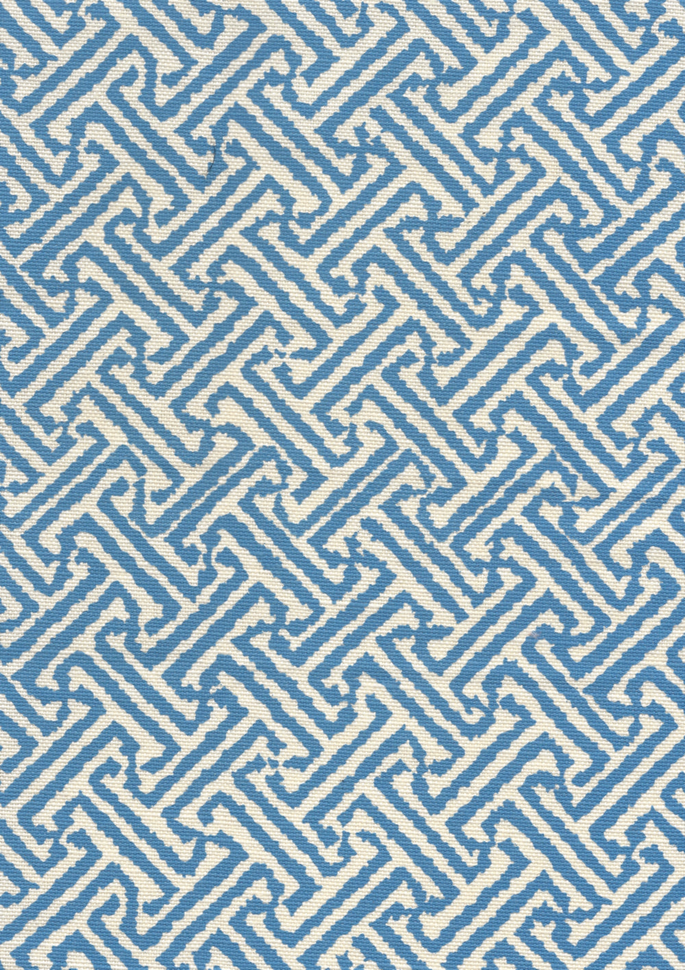 Java Java French Blue on Tinted Linen Cotton fabric by China Seas