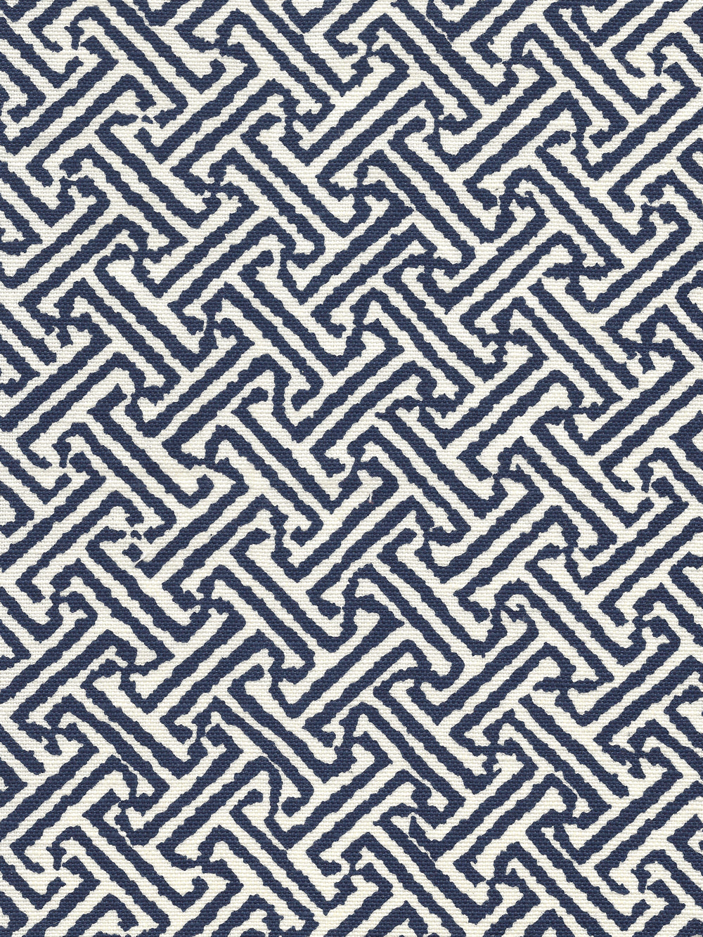 Java Java Navy on Tint on Tinted Linen Cotton fabric by China Seas