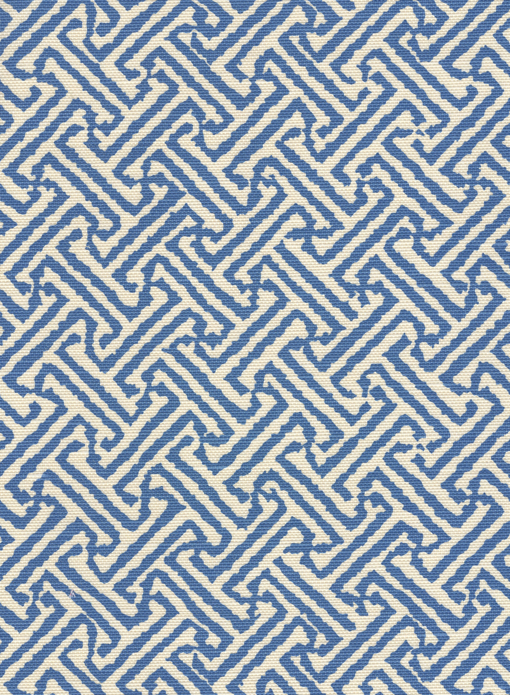 Java Java Pacific Blue on Tinted Linen Cotton fabric by China Seas