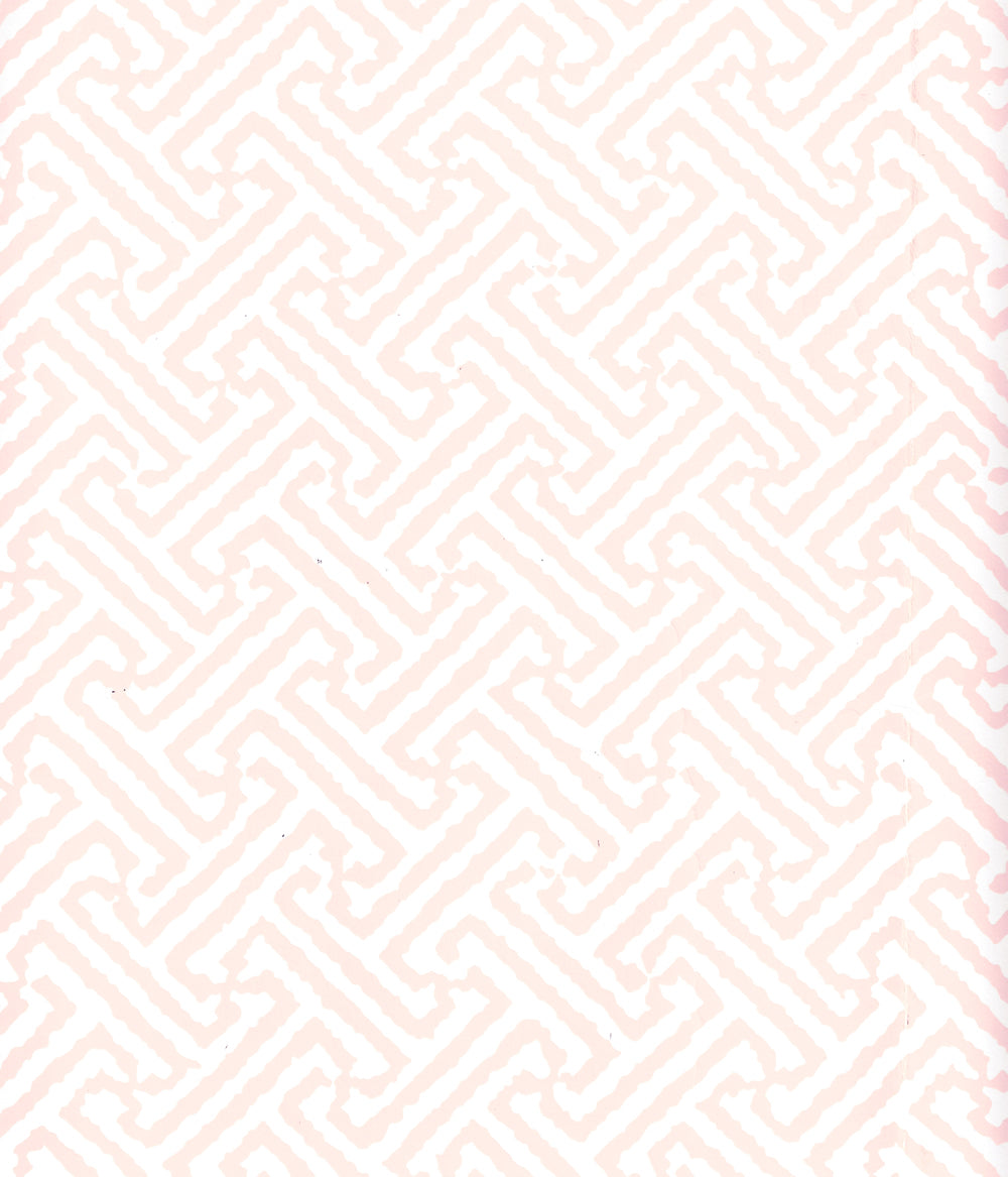 Java Java Pale Pink on White wallpaper by China Seas