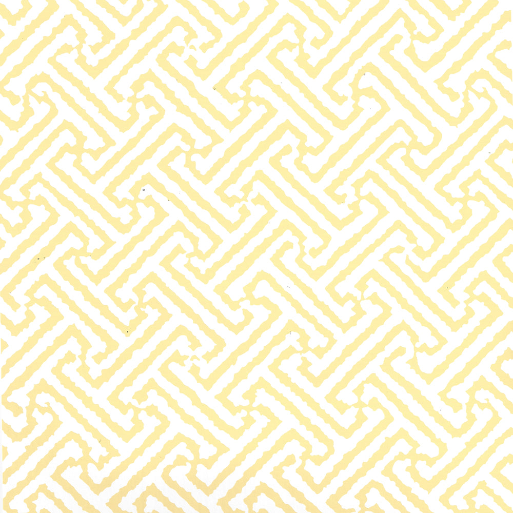 Java Java Pale Yellow on White wallpaper by China Seas