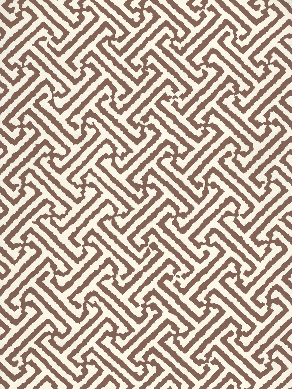 Java Java Brown on Almost White wallpaper by China Seas
