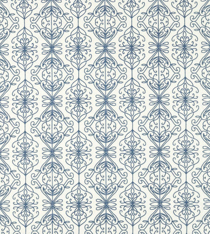 Java Linen Fabric by Harlequin Denim/Pearl