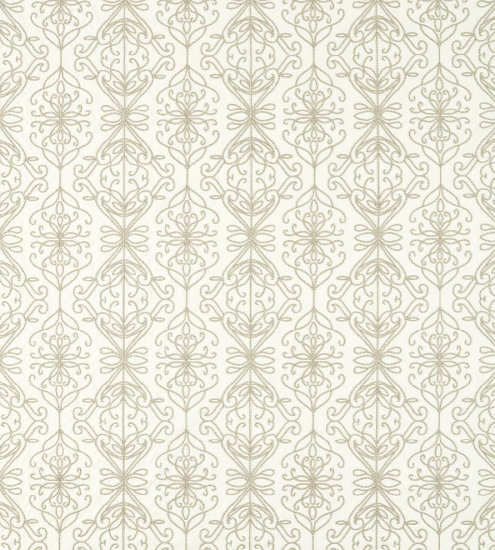 Java Linen Fabric by Harlequin Diffused Light/Pearl