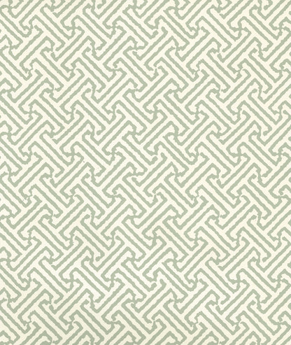 Java Petite Celadon on -Off White wallpaper by China Seas