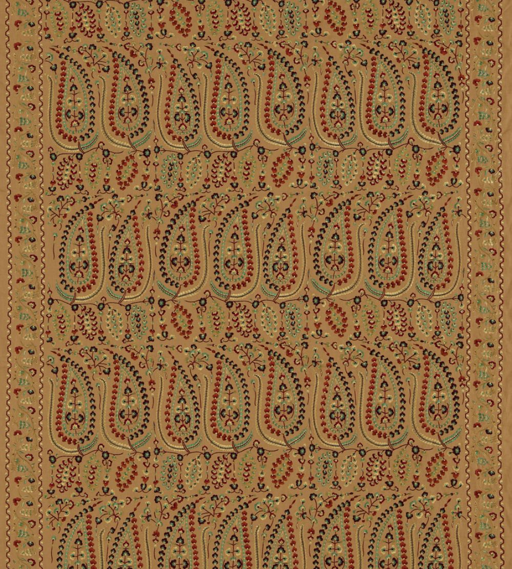 Jayshree Fabric by Zoffany Spice/Russet
