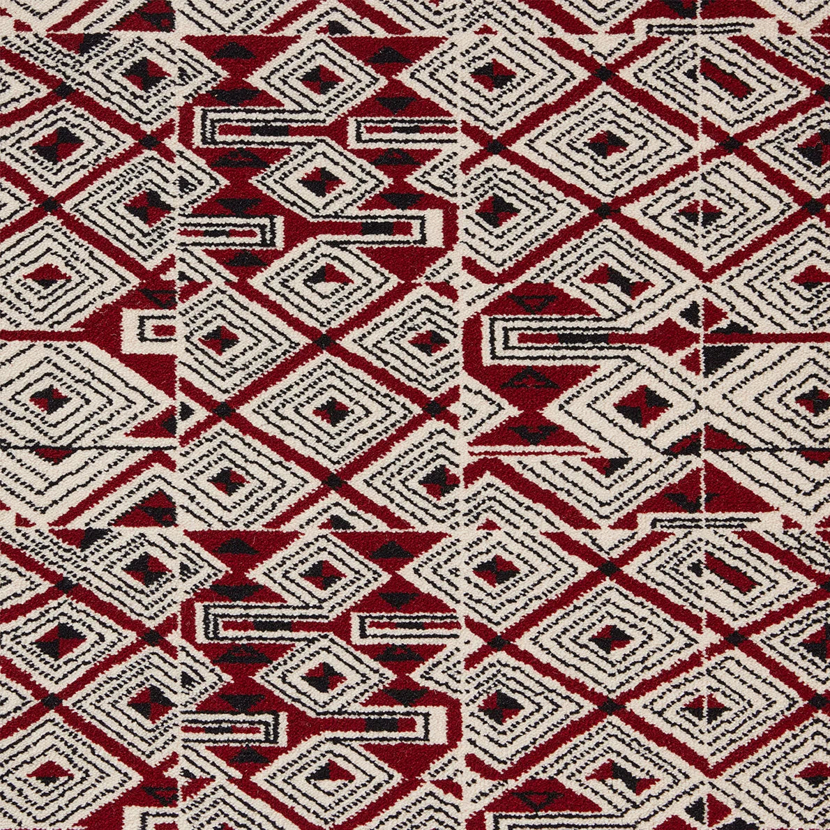 Jazz Axminster Rug by Le Manach in Grenat (LT132001)