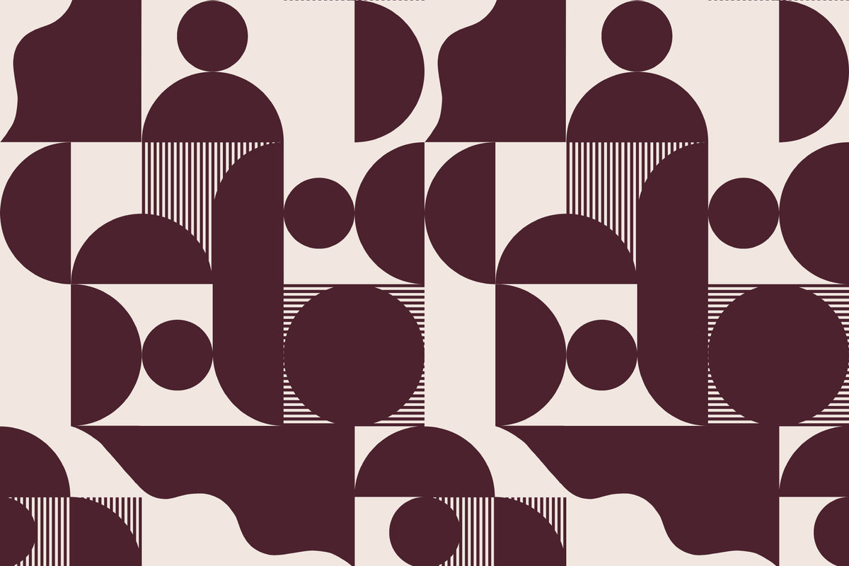 Jazz Burgundy wallpaper by Hovia