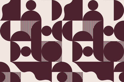Jazz Burgundy wallpaper by Hovia