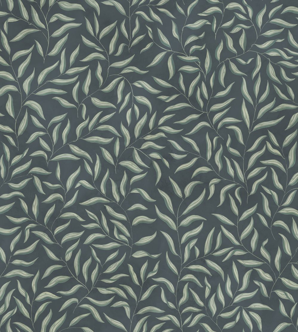 Jennie Wallpaper by Sandberg Classic Blue