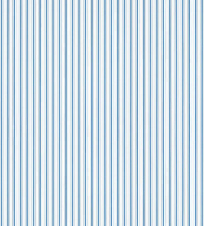 Johnson Stripe Wallpaper by Scalamandre Delphinium