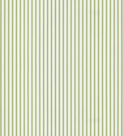 Johnson Stripe Wallpaper by Scalamandre Olive