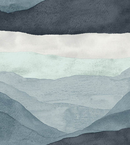 Joiku Wallpaper by Marimekko Blue