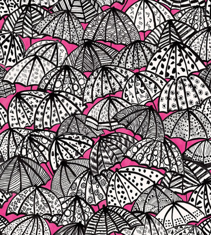 Jolly Brollies Wallpaper by Ohpopsi Pop
