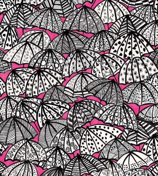 Jolly Brollies Wallpaper by Ohpopsi Pop
