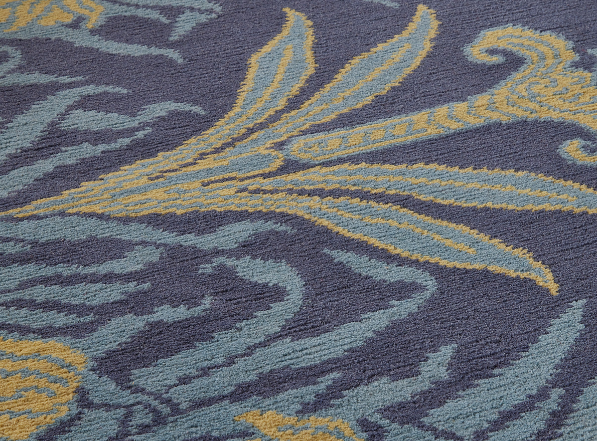 Jonquilles et Narcisses Rug by Braquenié shown in a room setting (view 1)