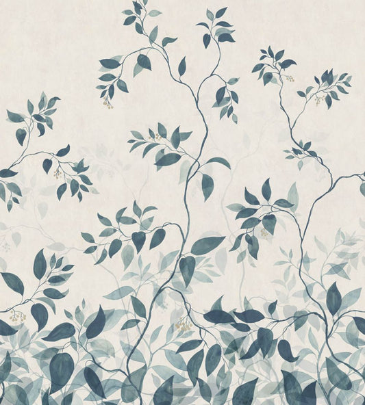 Josefine Mural by Sandberg Blue
