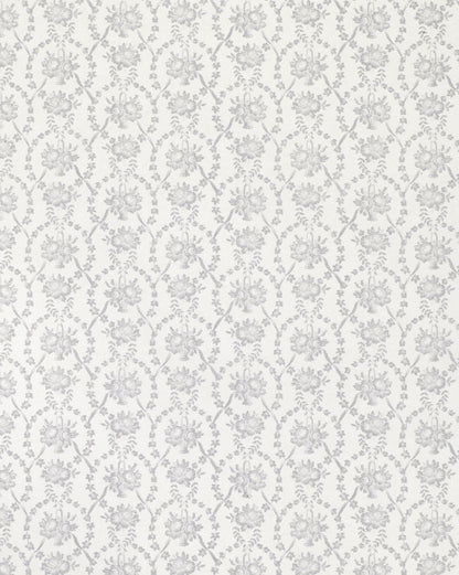 Julia French Blue on White wallpaper by Cabbages & Roses