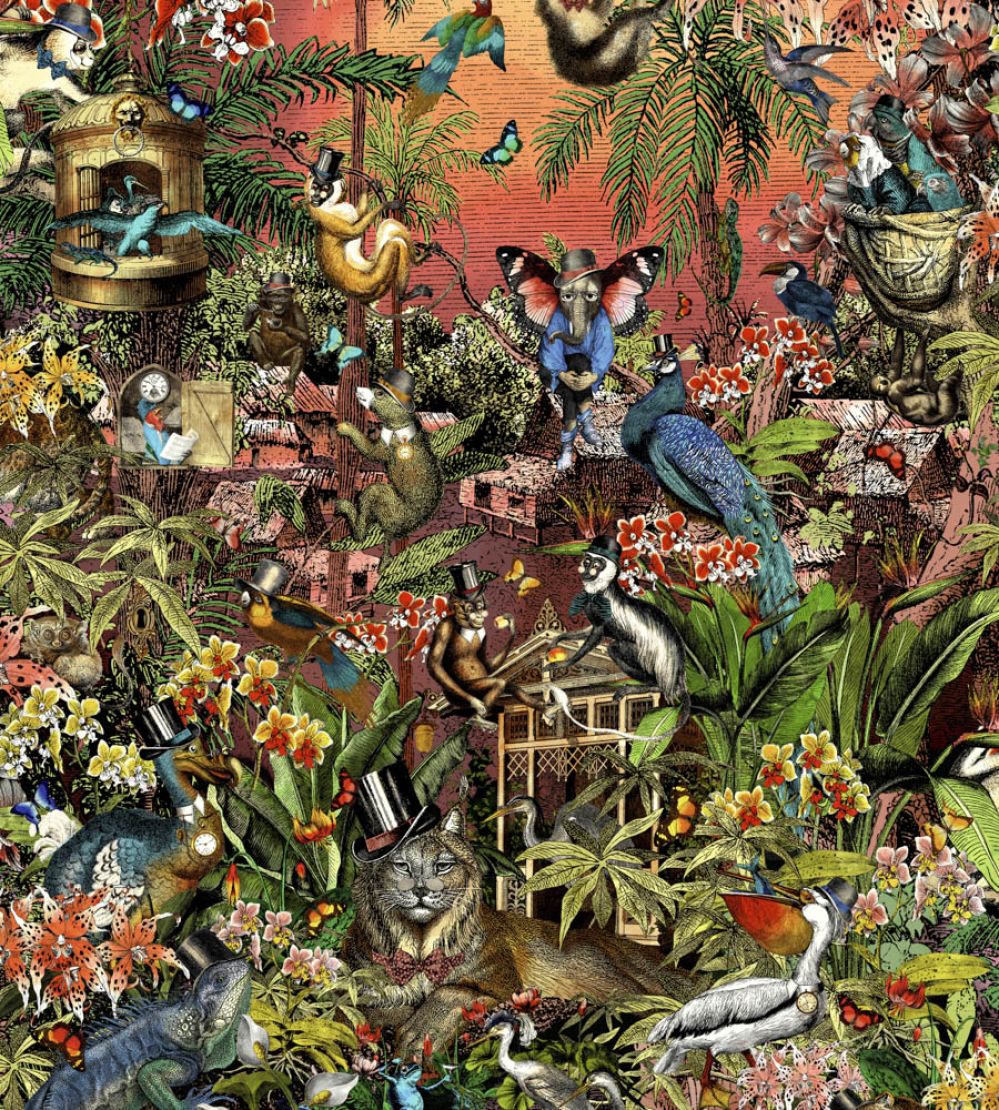 Jungle Life Wallpaper by Brand McKenzie Sunset