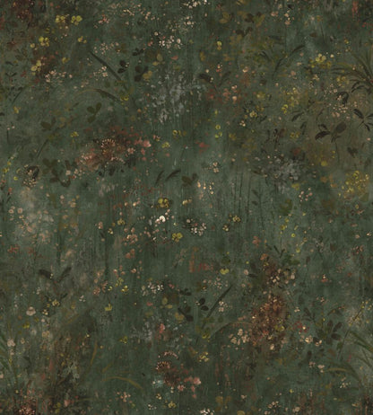 Juni Wallpaper by Sandberg Forest Green