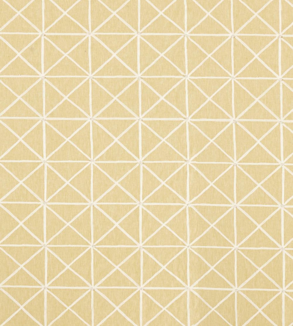 Kado Fabric by Harlequin Buttermilk/Taupe