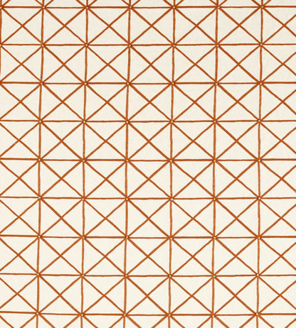 Kado Fabric by Harlequin Frost/Paprika