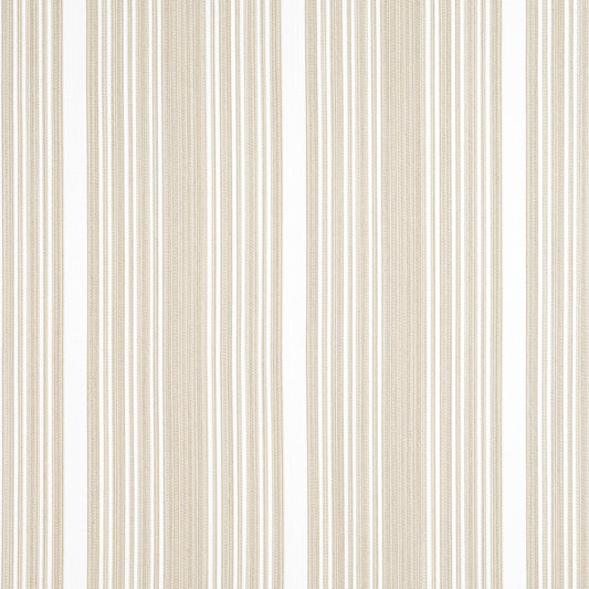 Kaia Stripe Fabric by Thibaut in Sand (W8535)