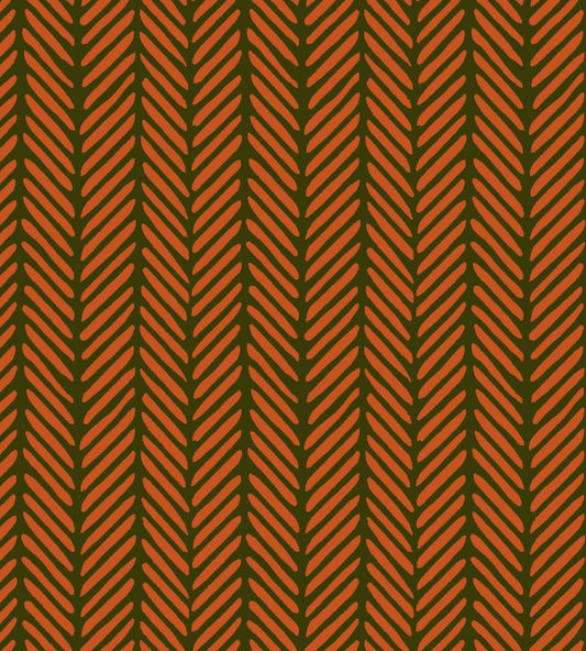 Kala Fabric by Arley House Tangerine