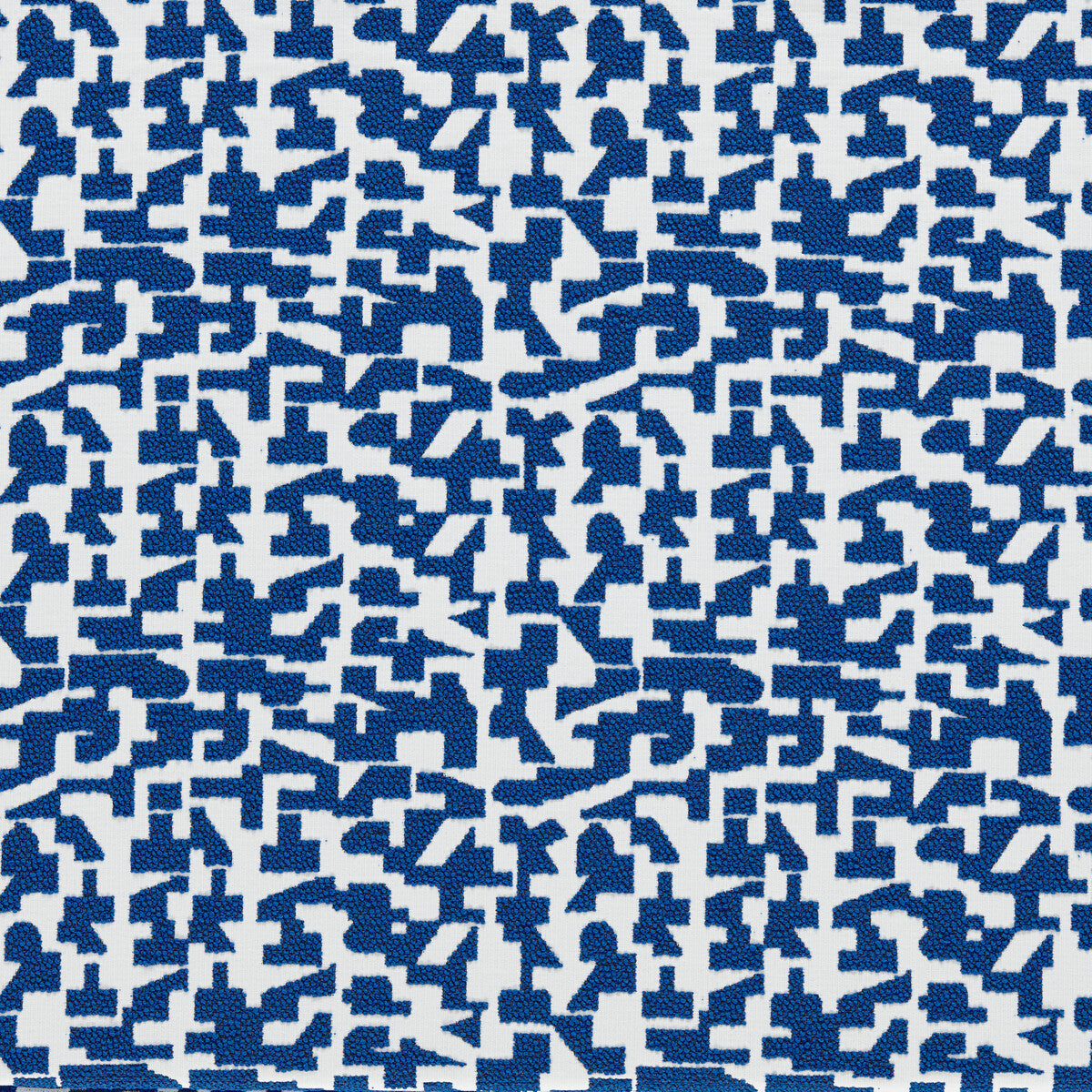 Kaleia Cobalt fabric by Clarke & Clarke