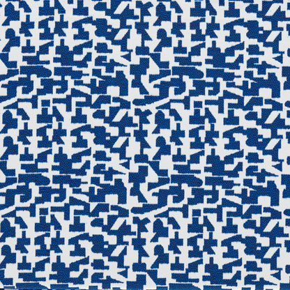 Kaleia Cobalt fabric by Clarke & Clarke