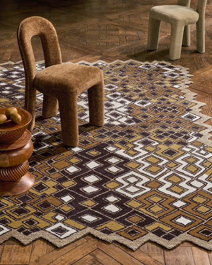 Karakoum Rug by Pierre Frey shown in a room setting (view 1)