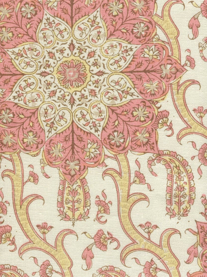 Kashmir Exotique Pinks fabric by Home Couture
