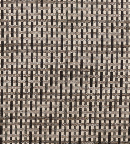 Kasper Fabric by Clarke & Clarke Charcoal/Linen