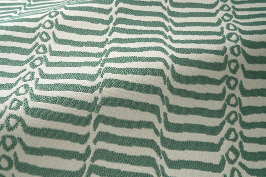 Kathmandu Outdoor Fabric by Le Manach in Céladon (L4005001)
