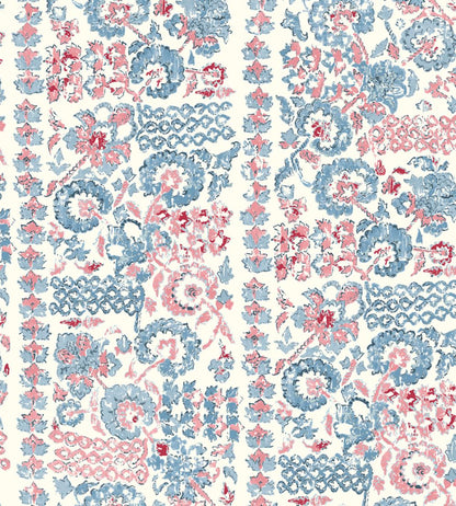 Kazbek Wallpaper by DADO 02 Blue and Pink