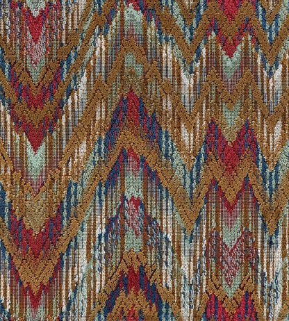 Keegan flame Fabric by Travers Red