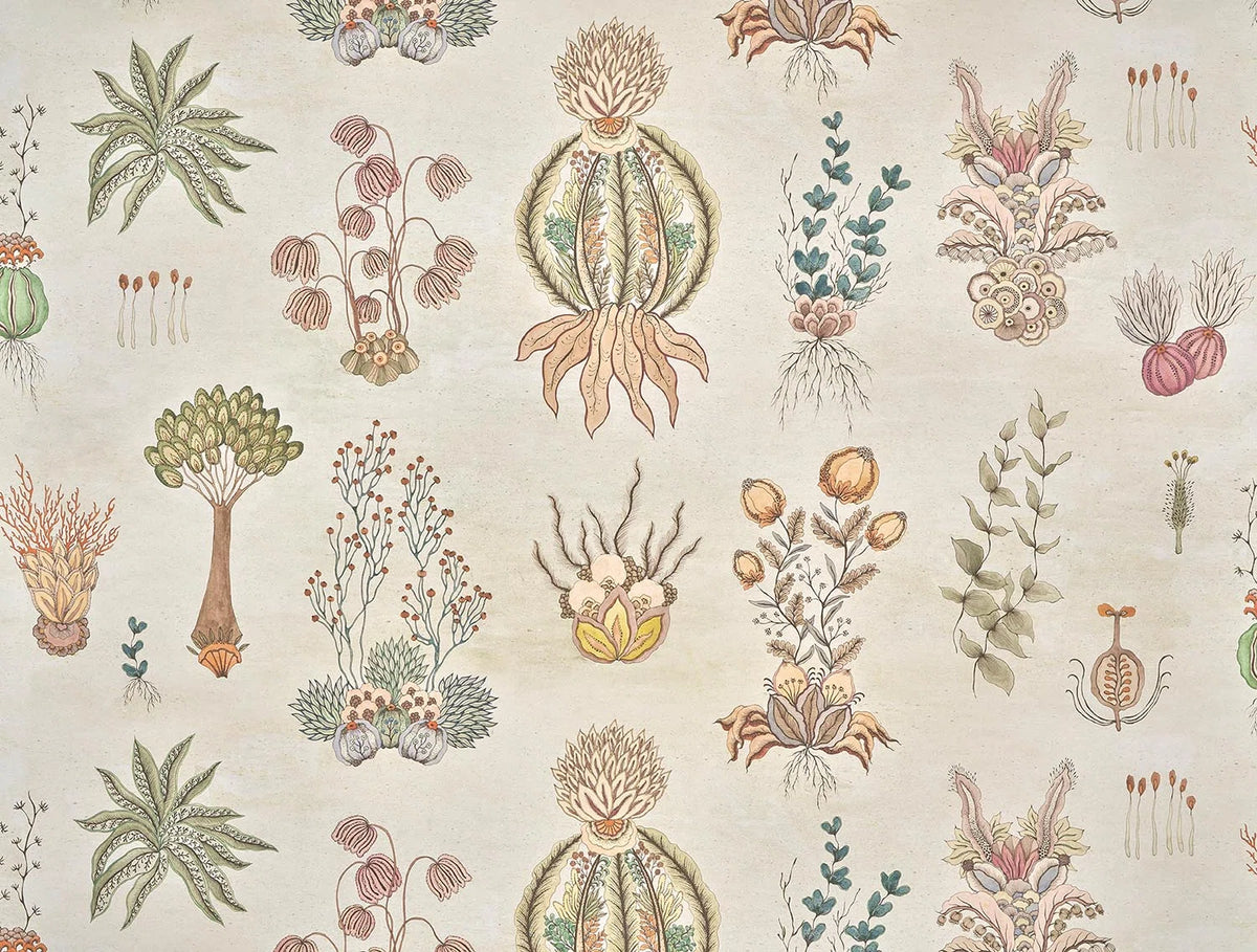 Keiko Wallpaper by Pierre Frey in Lie de Vin (FP090001)