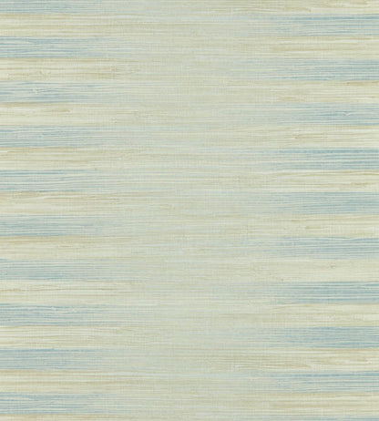 Kensington Grasscloth Wallpaper by Zoffany Indigo Wash