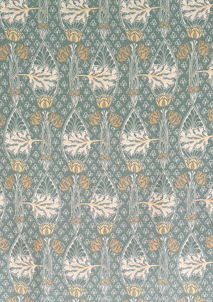 Kentchurch Fabric by Watts 1874 in Laurel Green