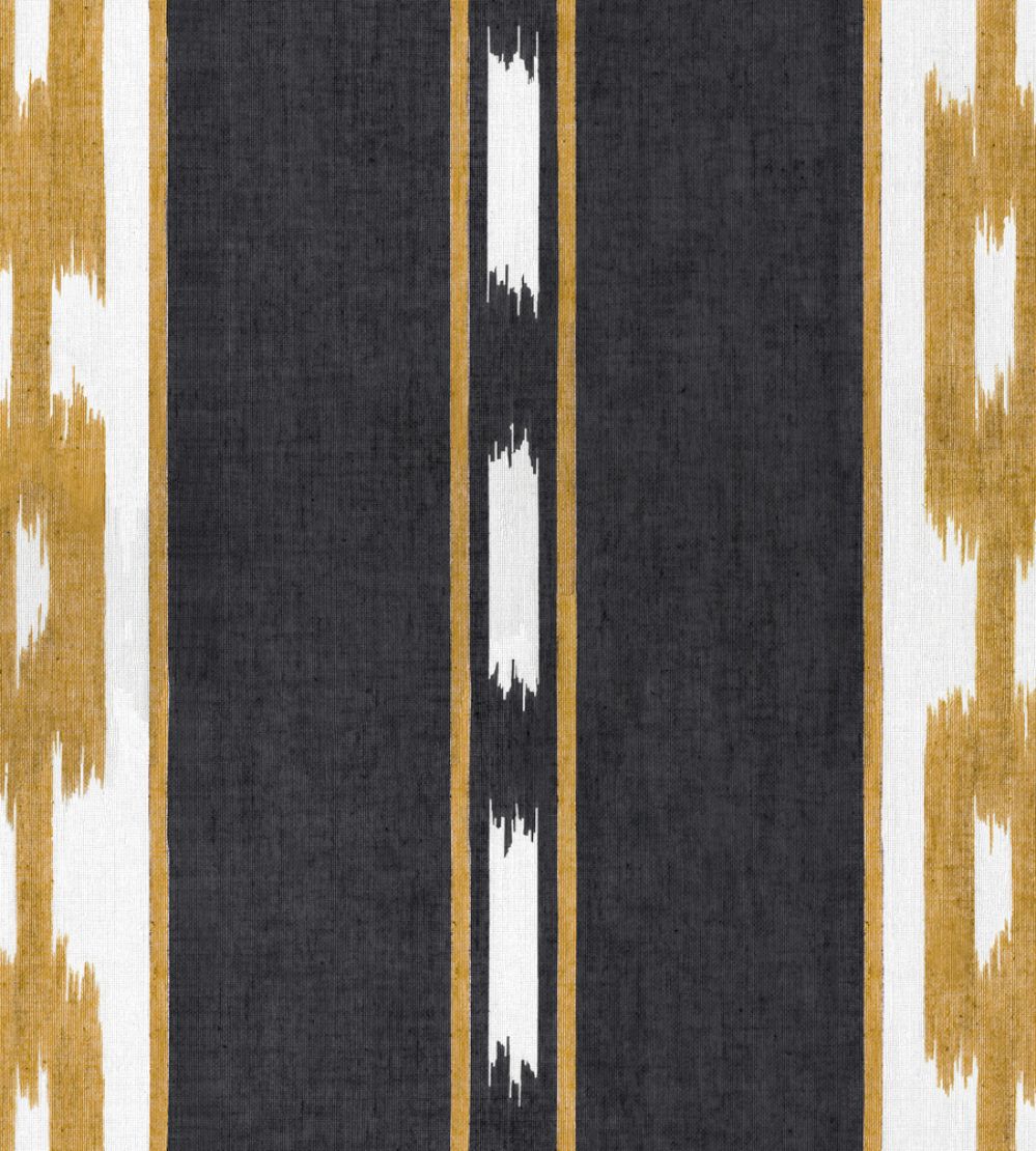 Kente Wallpaper by Coordonne Black