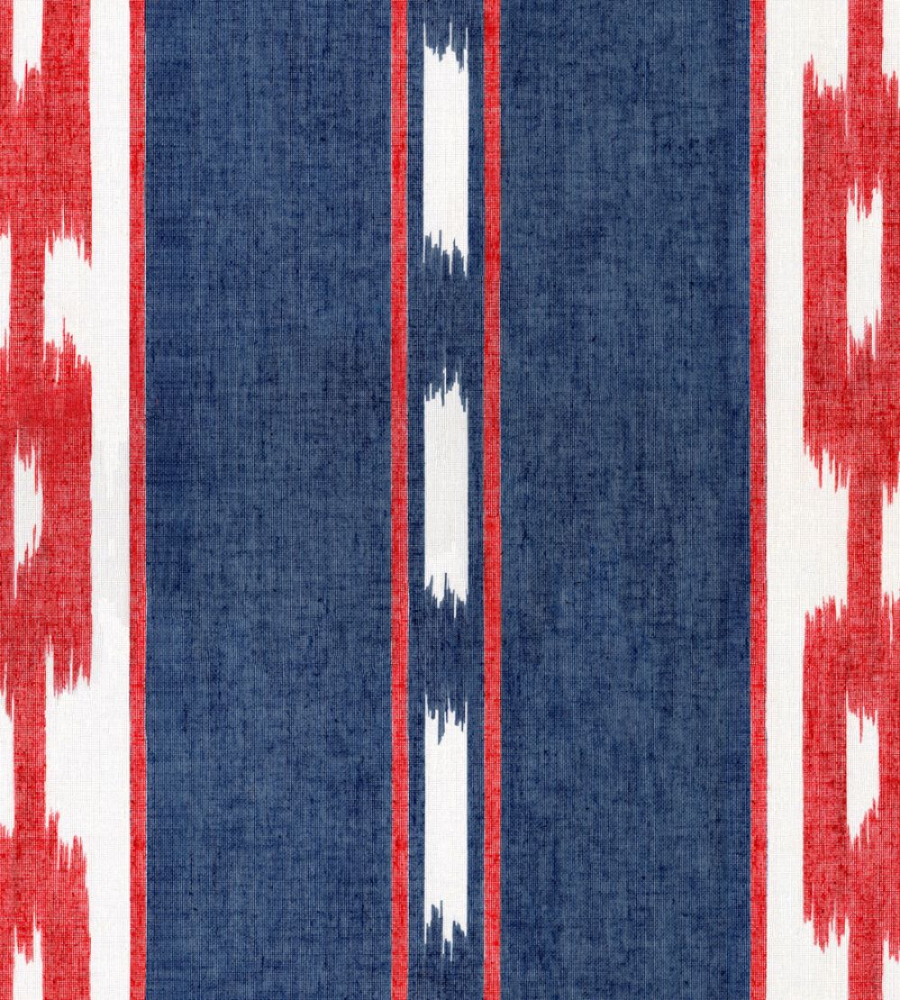 Kente Wallpaper by Coordonne Blue