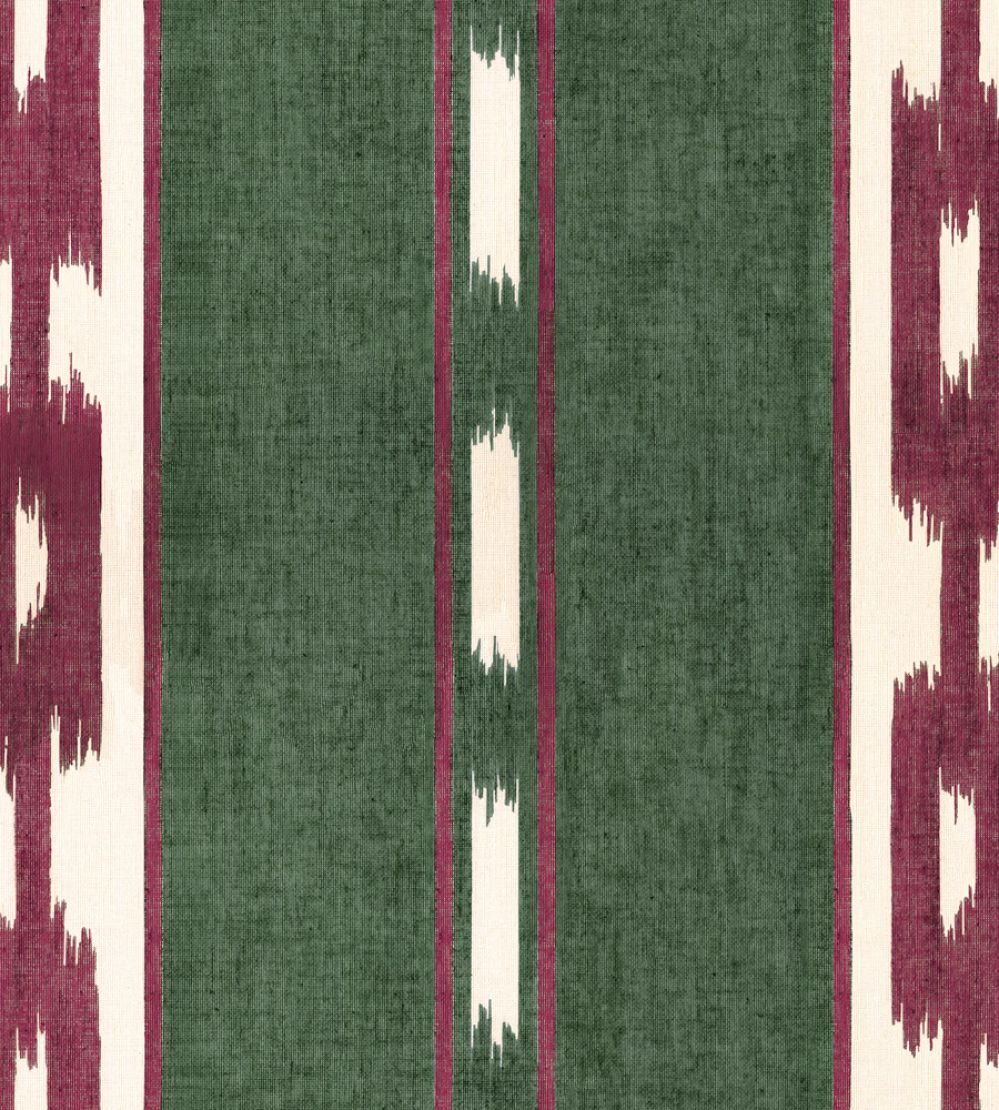 Kente Wallpaper by Coordonne Green